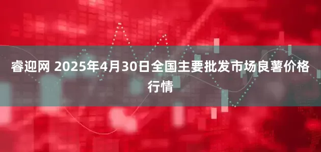 睿迎网 2025年4月30日全国主要批发市场良薯价格行情