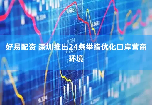 好易配资 深圳推出24条举措优化口岸营商环境