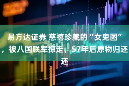 易方达证券 慈禧珍藏的“女鬼图”，被八国联军掠走，57年后原物归还